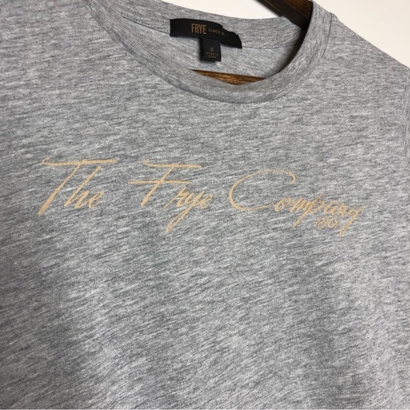 Frye‎ “The Frye Company” Grey T-Shirt Size Small - Picture 4 of 9